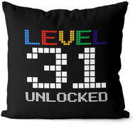 Impar Level unlocked, age 31 - Pillow