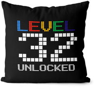 Impar Level unlocked, age 32 - Pillow