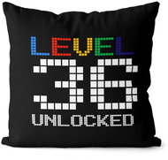 Impar Level unlocked, age 36 - Pillow