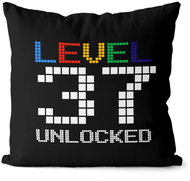 Impar Level unlocked, age 37 - Pillow