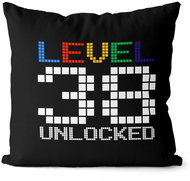 Impar Level unlocked, age 38 - Pillow