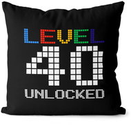 Impar Level unlocked, age 40 - Pillow