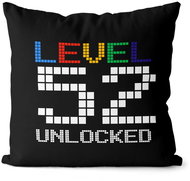 Impar Level unlocked, age 52 - Pillow