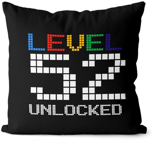 Impar Level unlocked, age 52 - Pillow - Main image