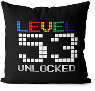 Impar Level unlocked, age 53 - Pillow