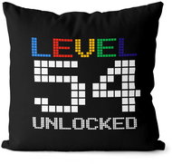 Impar Level unlocked, age 54 - Pillow