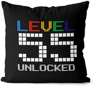 Impar Level unlocked, age 55 - Pillow