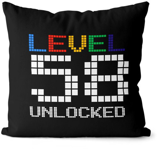 Impar Level unlocked, age 58 - Pillow - Main image