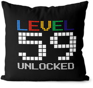 Impar Level unlocked, age 59 - Pillow