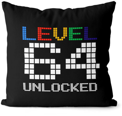 Impar Level unlocked, věk 64 - Pillow - Main image