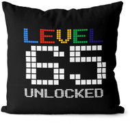 Impar Level unlocked, věk 65 - Pillow