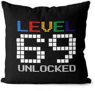 Impar Level unlocked, věk 69 - Pillow