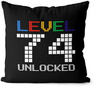 Impar Level unlocked, age 74 - Pillow