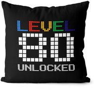 Impar Level unlocked, age 80 - Pillow