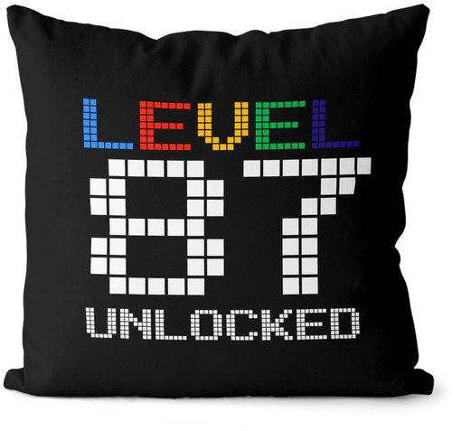 Impar Level unlocked, age 87 - Pillow - Main image