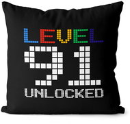 Impar Level unlocked, age 91 - Pillow