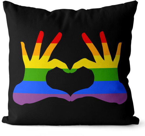 Impar LGBT Hands - Pillow - Main image