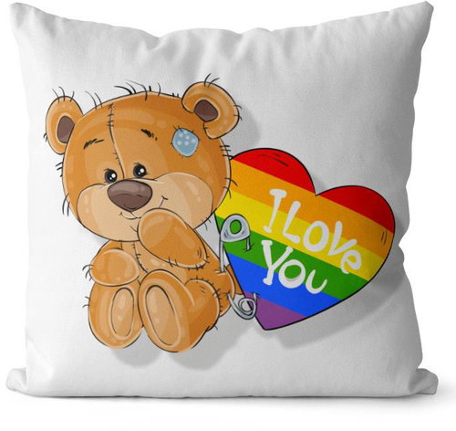 Impar LGBT I love you - Pillow - Main image