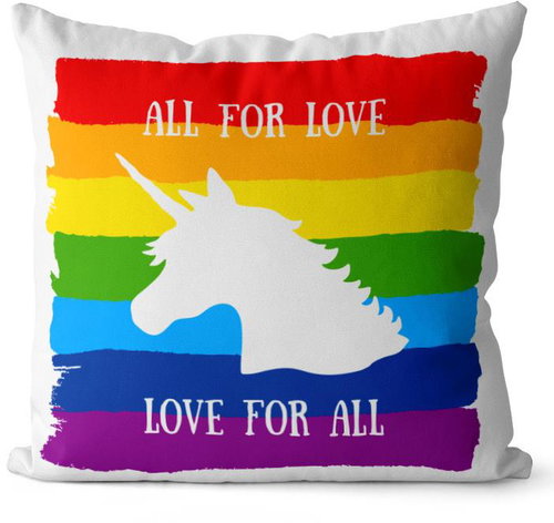 Impar LGBT Unicorn - Pillow - Main image