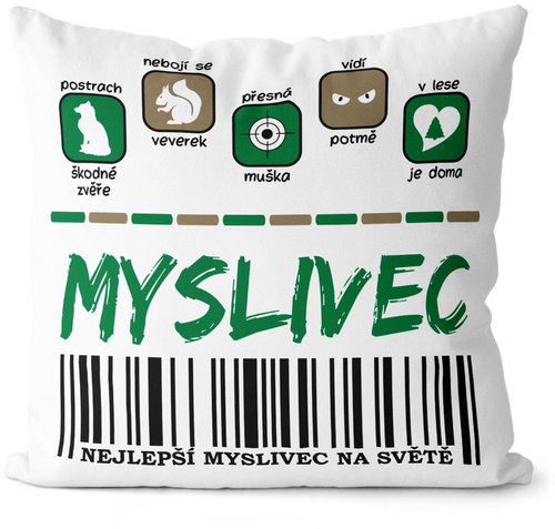 Impar Myslivec 100 % - Pillow - Main image