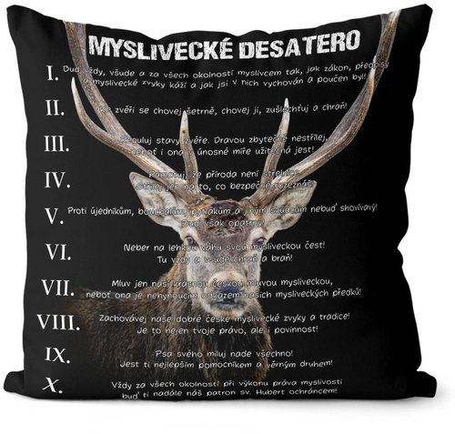 Impar Hunting Ten Commandments - Pillow - Main image