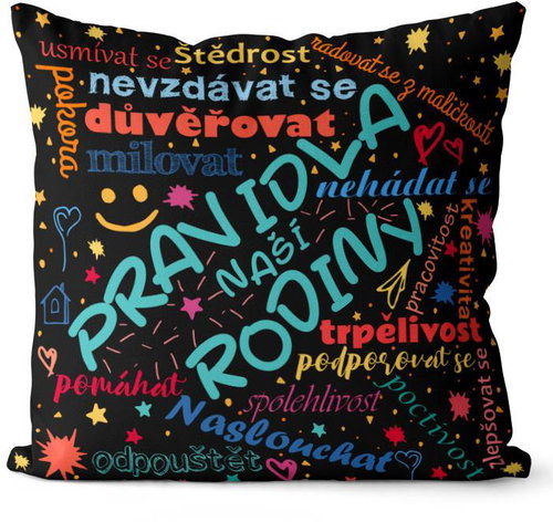 Impar Family Rules - Pillow - Main image
