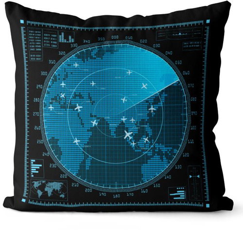 Impar Radar - Pillow - Main image