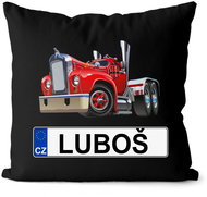 Impar SPZ se jménem, barevný kamion, Luboš - Pillow