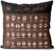 Impar Animal Tracks - Pillow