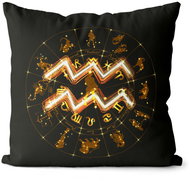 Impar Sign Symbol, Aquarius (21.1., 20.2. ) - Pillow