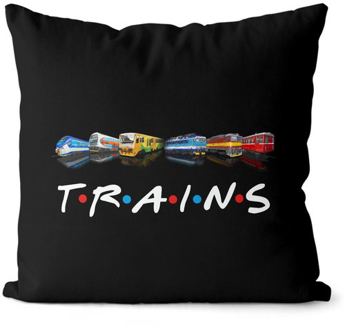 Impar Trains - Pillow - Main image