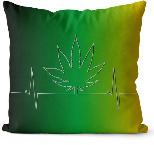 Impar Grass Pulse - Pillow - Main image
