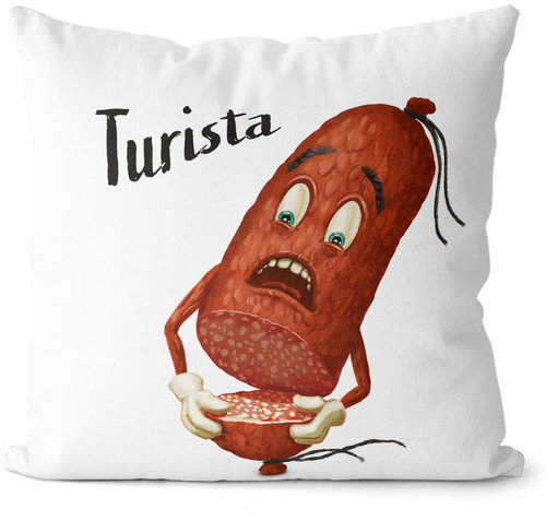 Impar Turista, salami - Pillow - Main image