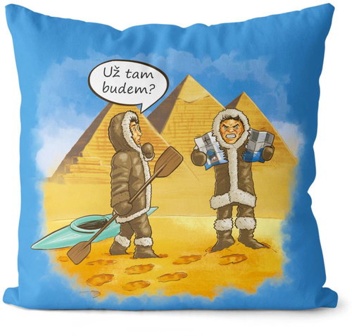 Impar Are we there yet? - Pillow - Main image