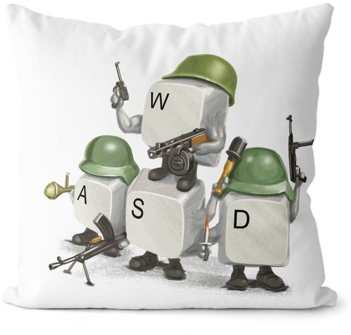 Impar WASD - Pillow - Main image