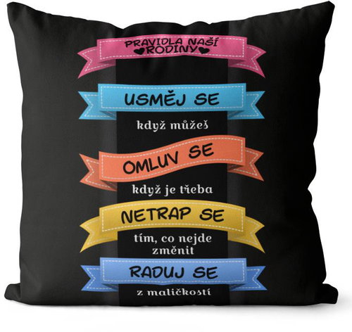 Impar Family Principles - Pillow - Main image