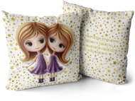 Impar Signs for children, Gemini (22.5. - 21.6. ) - Pillow