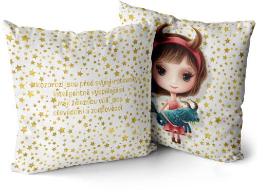 Impar Signs for children, Capricorn (22.12., 20.1. ) - Pillow - Main image