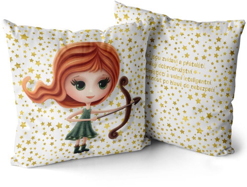 Impar Signs for children, Sagittarius (23.11. - 21.12. ) - Pillow - Main image