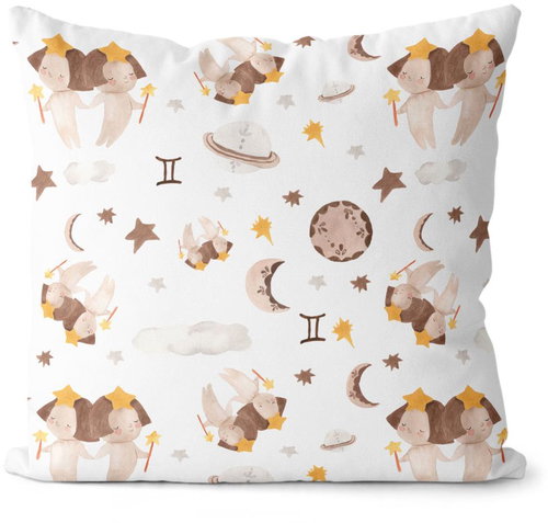 Impar Signs Watercolour, Gemini (22.5. - 21.6. ) - Pillow - Main image