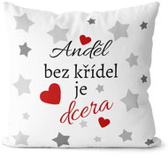 Impar Angel without wings is a daughter - Pillow