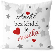 Impar Angel without wings is a granddaughter - Pillow