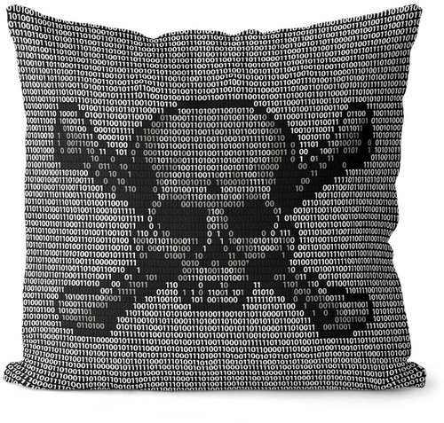 Impar Code skull - Pillow - Main image