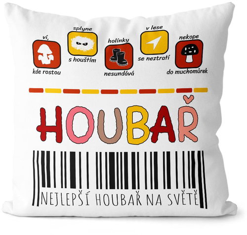 Impar Houbař 100 % - Pillow - Main image