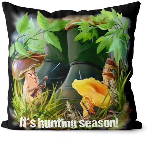 Impar Hunting season, houbaři - Pillow - Main image