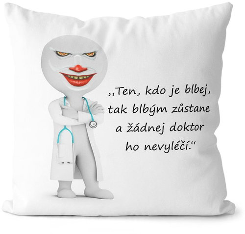 Impar Kdo je blbej - Pillow - Main image