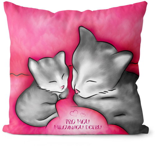 Impar For my beloved daughter - dedication to my mother - Pillow - Main image