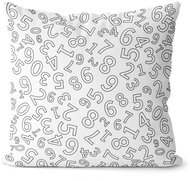 Impar s omalovánkou Čísla - Pillow