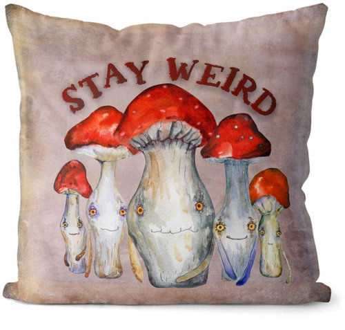 Impar Stay weird - Pillow - Main image
