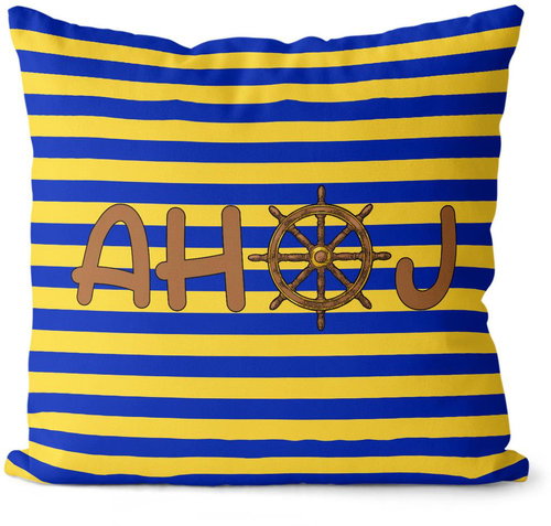 Impar Hello, helmsman - Pillow - Main image